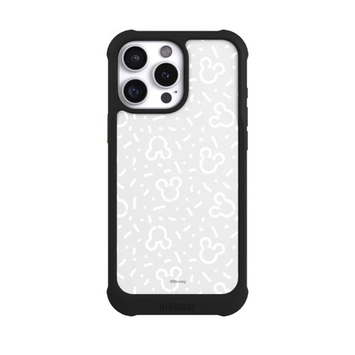 Apple iPhone 16 Pro Max NIVOmax Disney Mickey Icon Pattern Grey