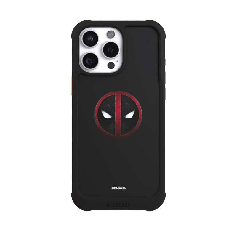 iPhone 16 Pro Max NIVOmax Deadpool Logo Transparent