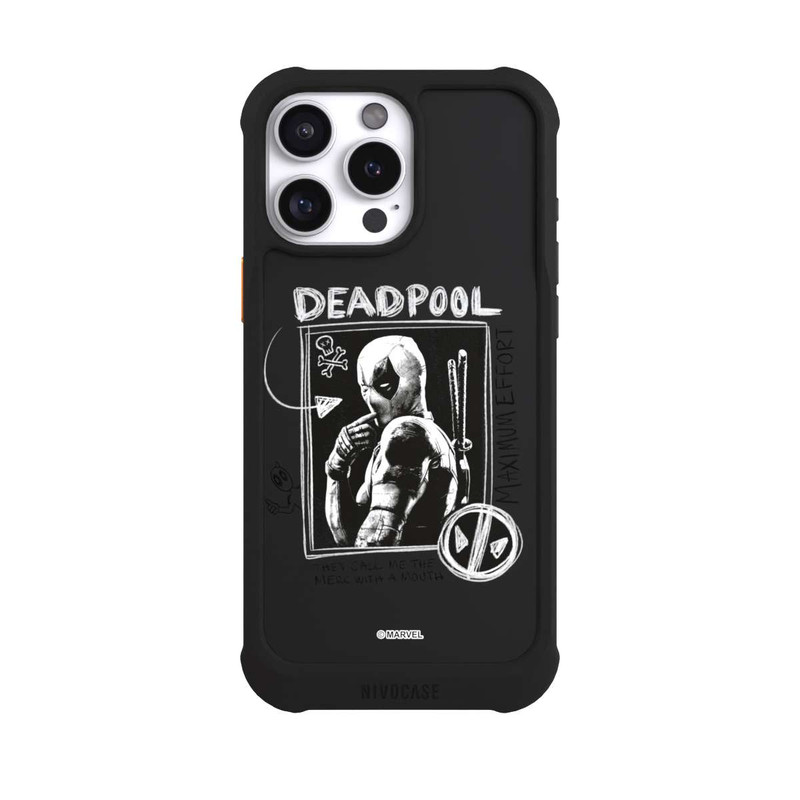 iPhone 16 Pro Max NIVOmax Deadpool Transparent