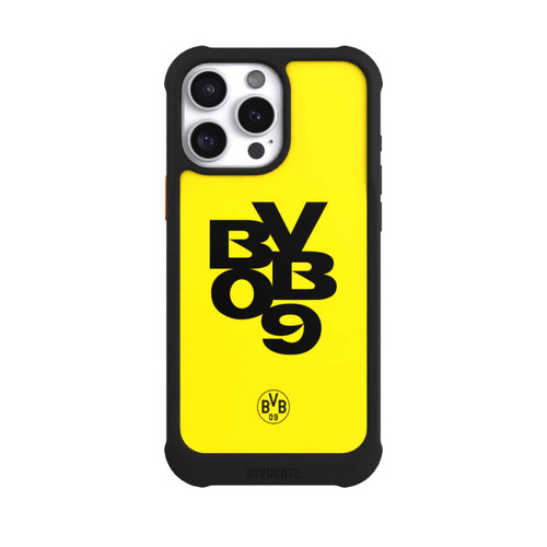 Apple iPhone 16 Pro Max NIVOmax BVB09 Schwarz Gelb