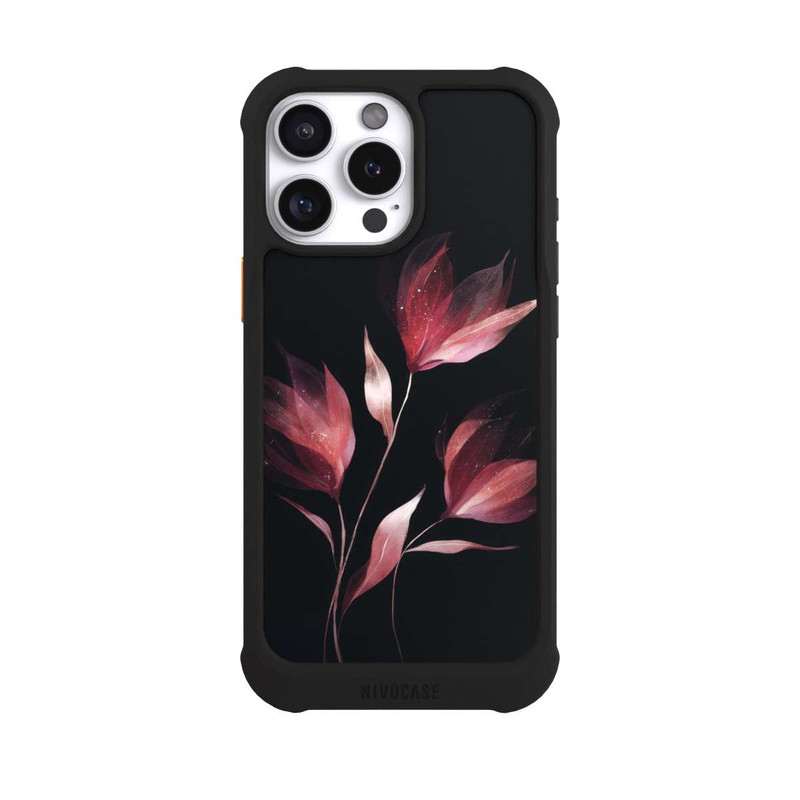 iPhone 16 Pro Max NIVOmax Burgundy Bloom Negative