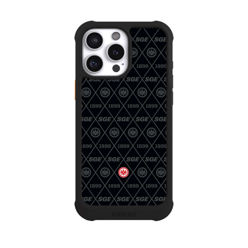 iPhone 16 Pro Max NIVOmax SGE Logo Muster