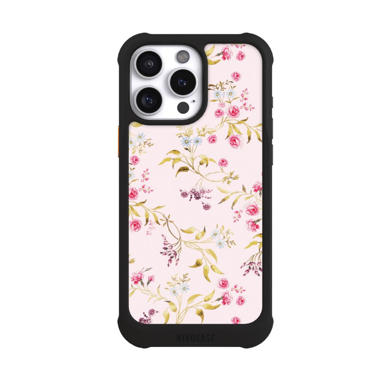 iPhone 16 Pro Max NIVOmax Jardin de roses vintage avec IA