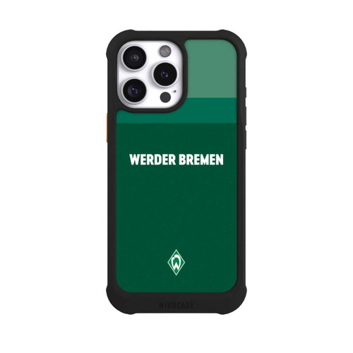 Apple iPhone 16 Pro Max NIVOmax Werder Bremen Schriftzug Raute