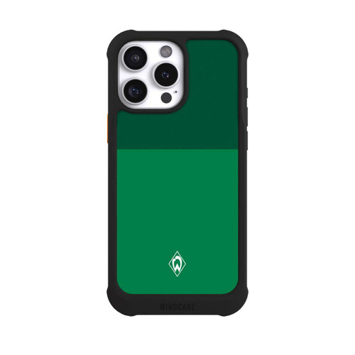 Apple iPhone 16 Pro Max NIVOmax Werder Bremen Grün auf Grün