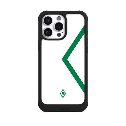Apple iPhone 16 Pro Max NIVOmax Werder Bremen Rautenelement Grün