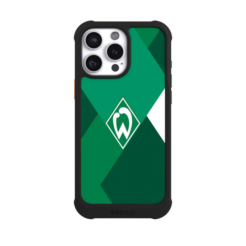 iPhone 16 Pro Max NIVOmax Werder Bremen Rautenmuster