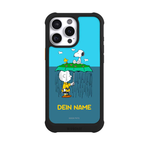 Apple iPhone 16 Pro Max NIVOmax Charlie Brown Regen Personnalisable