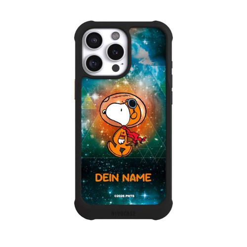 Apple iPhone 16 Pro Max NIVOmax Snoopy Weltraumreisender Personalisierbar