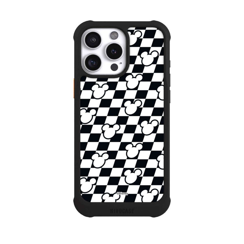 iPhone 16 Pro Max NIVOmax Happy Racing Pattern Micky Maus Motorsport