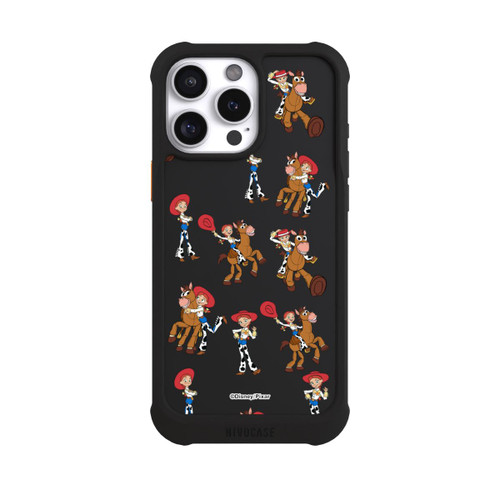 Apple iPhone 16 Pro Max NIVOmax Toy Story 5 Jessie Cowboy Pattern Transparent