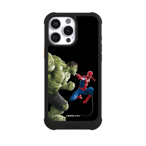 Apple iPhone 16 Pro Max NIVOmax Spider-Man und Hulk