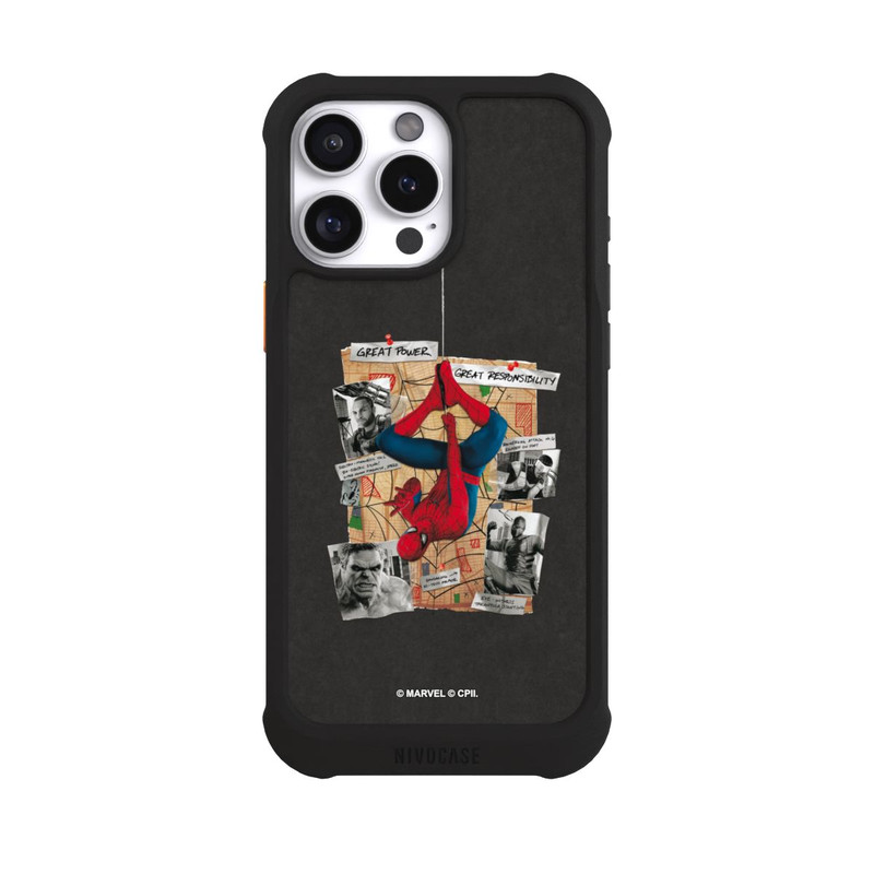 iPhone 16 Pro Max NIVOmax Spider-Man Investigation Board
