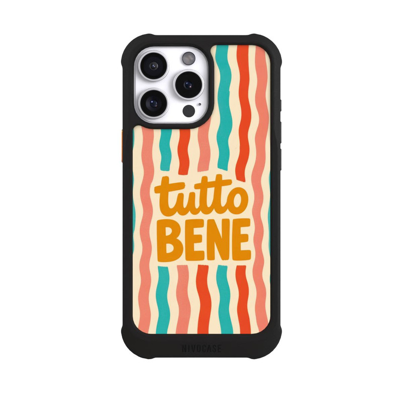 iPhone 16 Pro Max NIVOmax Tutto Bene Streifen mit KI