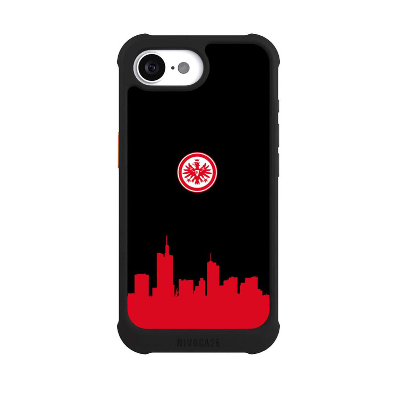 iPhone 16e NIVOmax Eintracht Frankfurt Skyline Rot