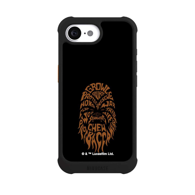 iPhone 16e NIVOmax Chewbacca Typo Grafisch