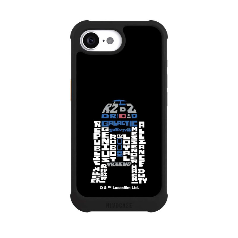 iPhone 16e NIVOmax R2-D2 Typo Graphic