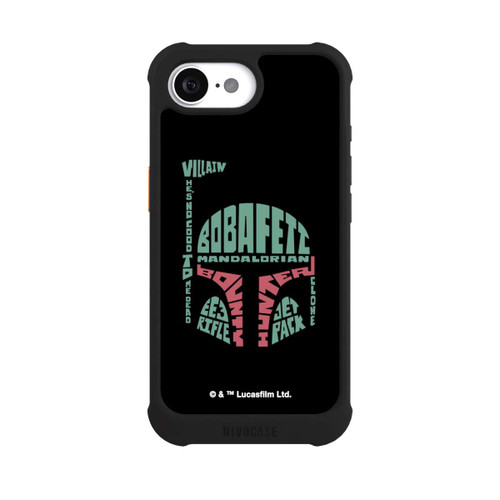 Apple iPhone 16e NIVOmax Boba Fett Typo Grafisch