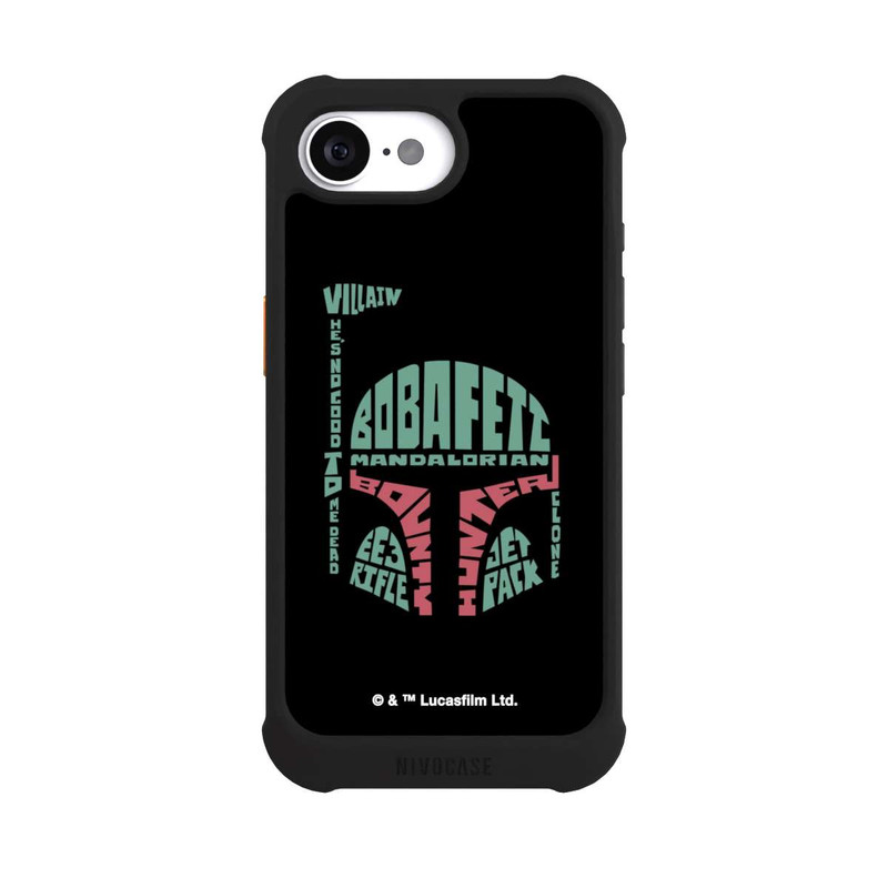 iPhone 16e NIVOmax Boba Fett Typo Grafisch