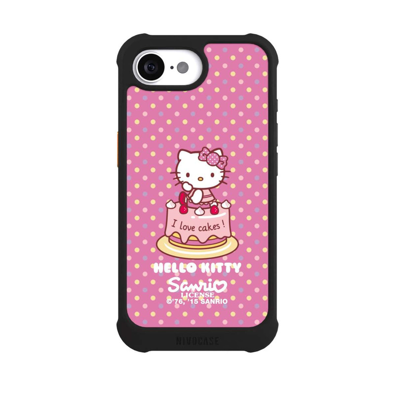 iPhone 16e NIVOmax Hello Kitty - I Love Cakes