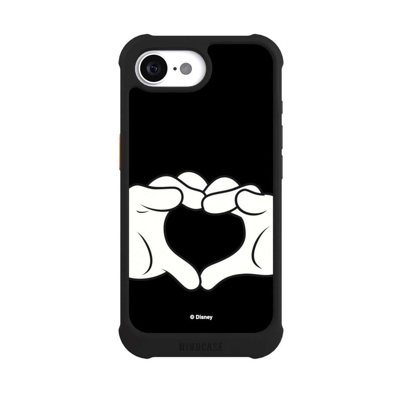 iPhone 16e NIVOmax Love Hands Mickey and Minnie