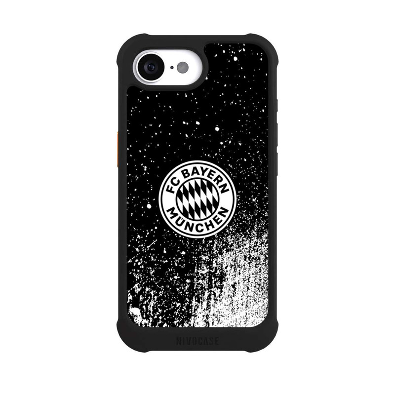 iPhone 16e NIVOmax Splatter Schwarz - FCB