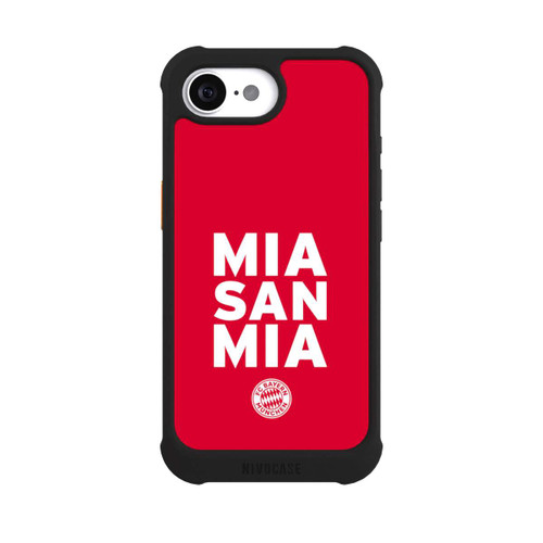 Apple iPhone 16e NIVOmax Mia San Mia FCB Rot