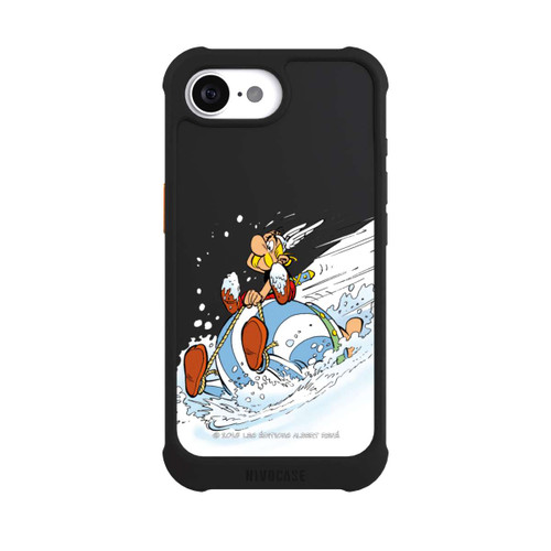Apple iPhone 16e NIVOmax Astérix &amp; Obélix Luge Transparent