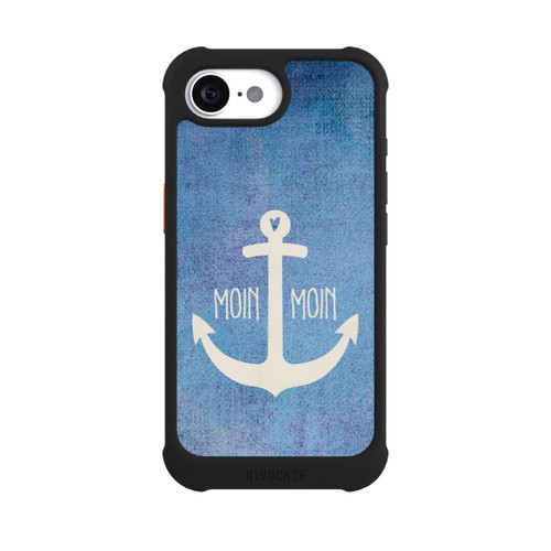Apple iPhone 16e NIVOmax Moin Moin Anker Blau