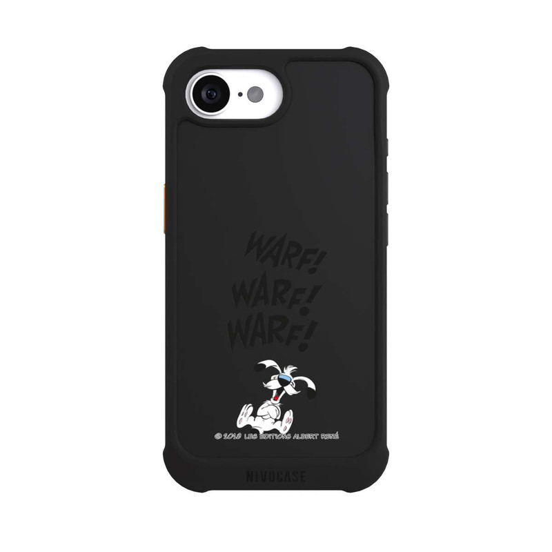 iPhone 16e NIVOmax Warf Warf Idéfix Transparent
