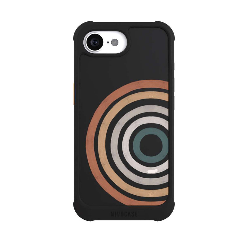 iPhone 16e NIVOmax Vintage Regenbogen