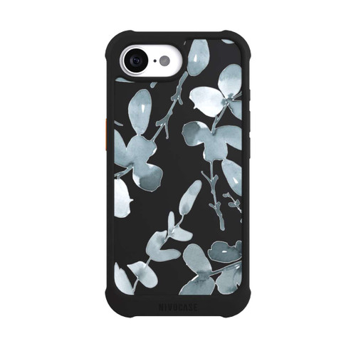 Apple iPhone 16e NIVOmax Eukalyptus pattern ohne Hintergrund