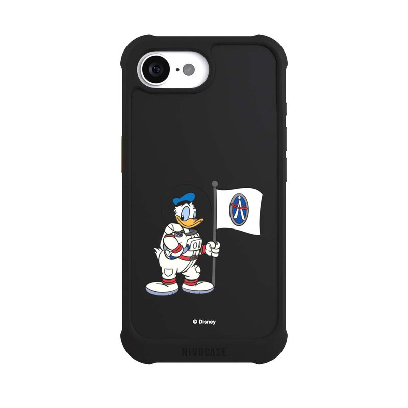 iPhone 16e NIVOmax Donald Duck Astronaut Transparent