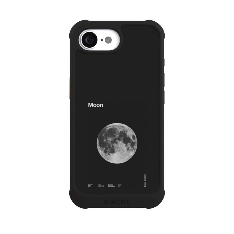 iPhone 16e NIVOmax Solar System Mond