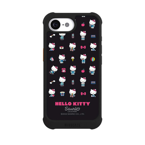Apple iPhone 16e NIVOmax Hello Kitty 90s Schwarz