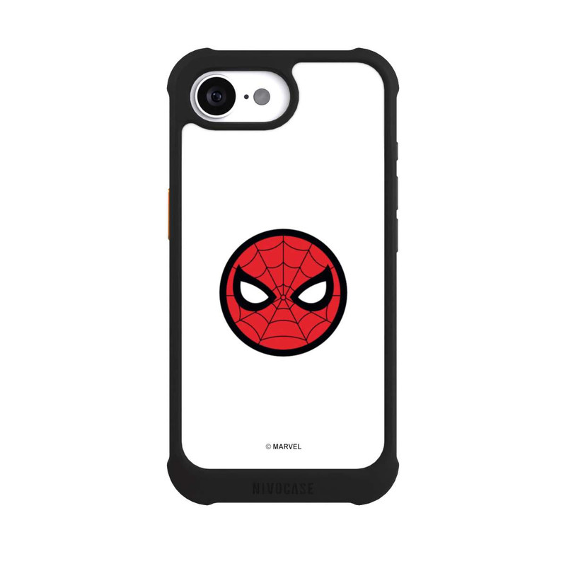 iPhone 16e NIVOmax Spider-Man Badge Head
