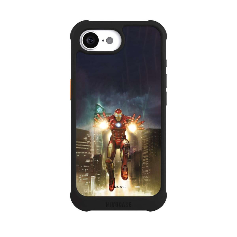 iPhone 16e NIVOmax Iron Man Flying