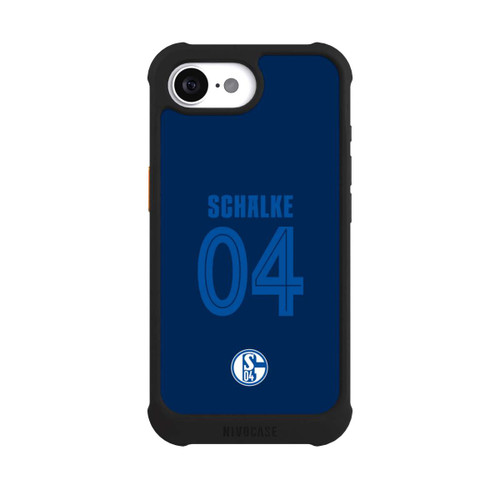 Apple iPhone 16e NIVOmax Schalke 04 Dunkelblau