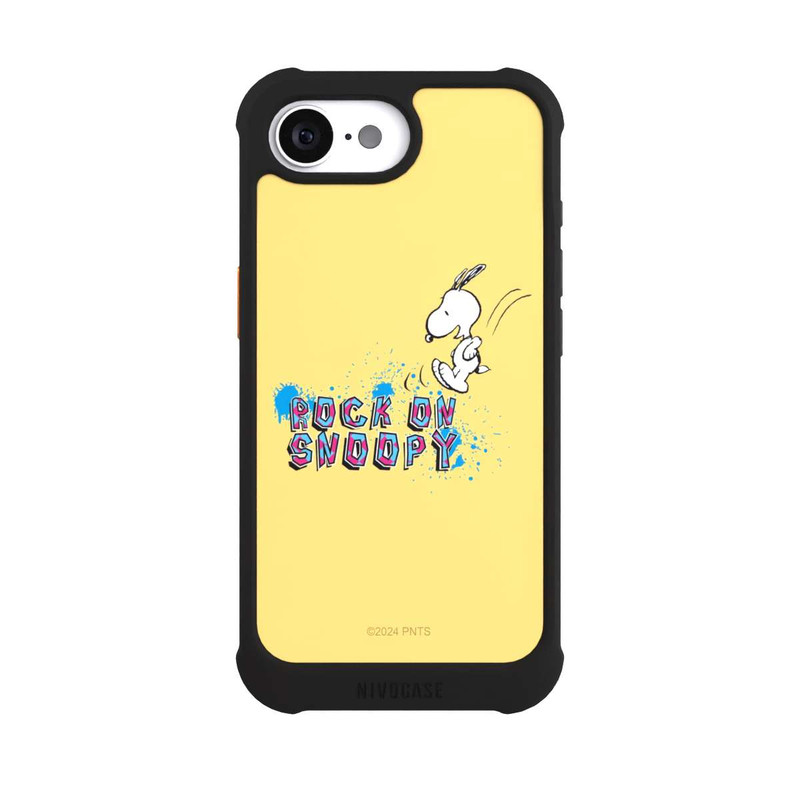 iPhone 16e NIVOmax Rock on Snoopy