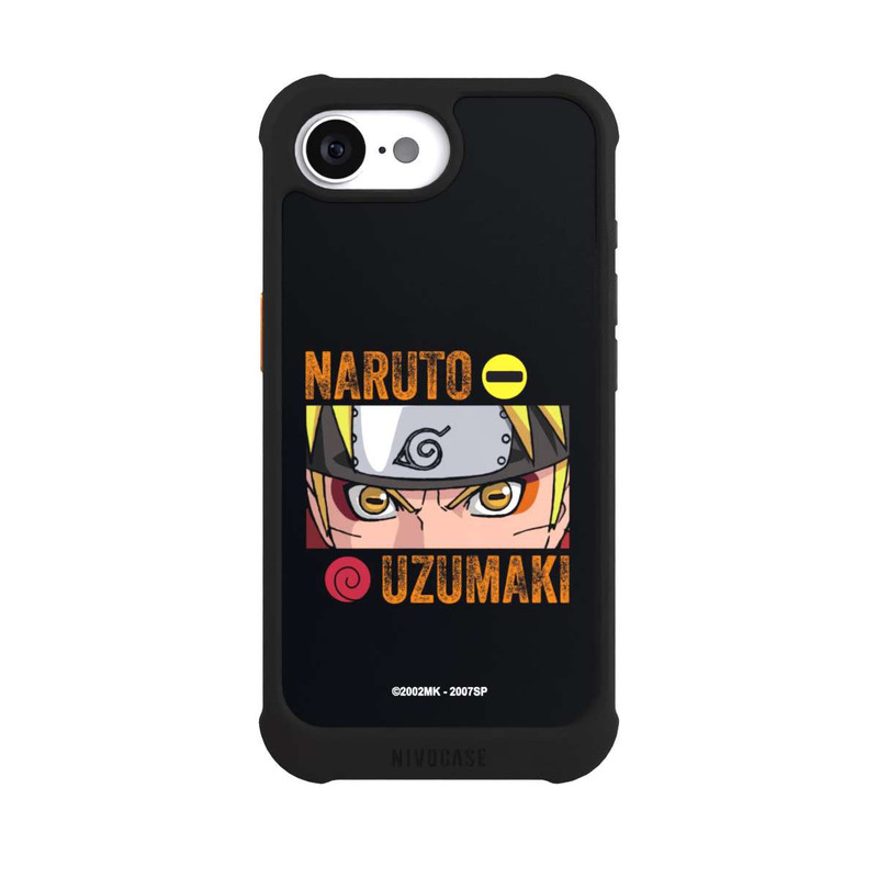 iPhone 16e NIVOmax Naruto Uzumaki Close-Up