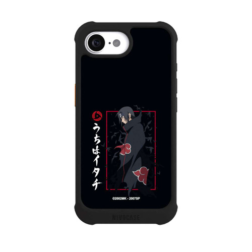 Apple iPhone 16e NIVOmax Itachi Krähen Schwarz