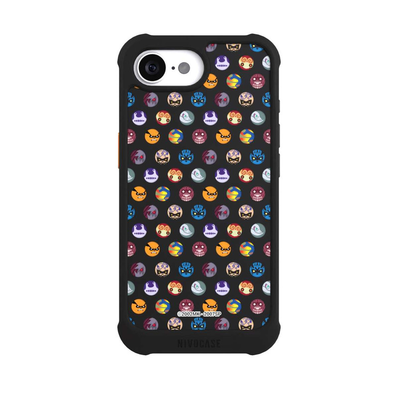 iPhone 16e NIVOmax Motif Bijuu transparent