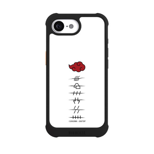 Apple iPhone 16e NIVOmax Akatsuki Mitgliedersymbole Weiß