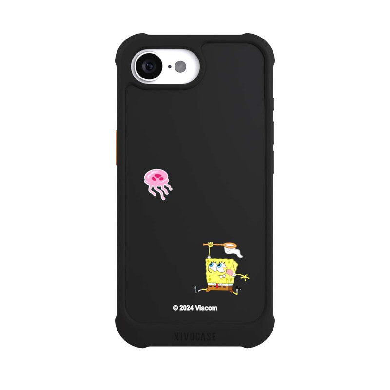 iPhone 16e NIVOmax Spongebob jagt Quallen