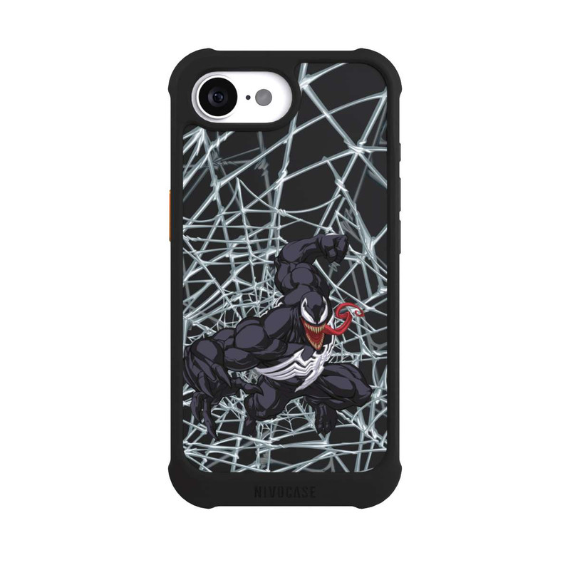iPhone 16e NIVOmax Venom Spinnennetz