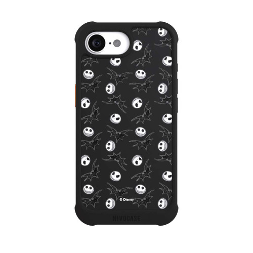 Apple iPhone 16e NIVOmax Nightmare Before Christmas Pattern Transparent