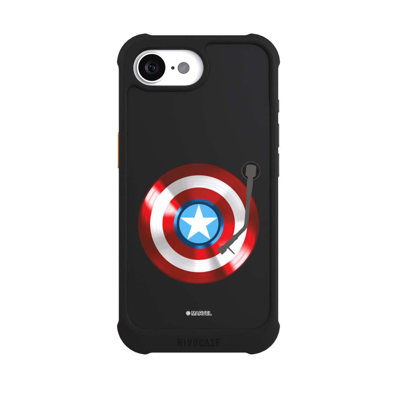 iPhone 16e NIVOmax Capitan American Shield Marvel