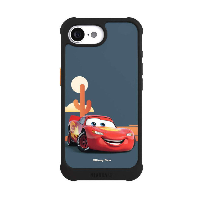 iPhone 16e NIVOmax Disney Cars Lightning McQueen Open Road