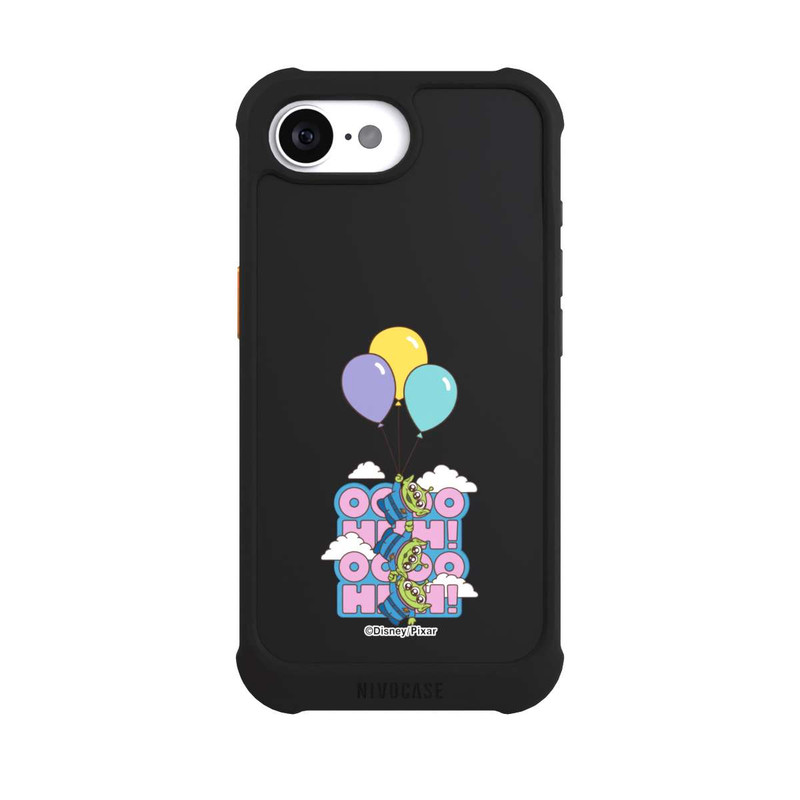 iPhone 16e NIVOmax Toy Story Aliens Balloons OOOOHHH Transparent