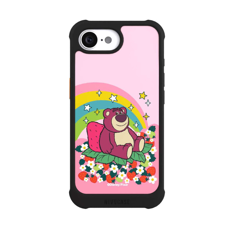 iPhone 16e NIVOmax Strawberry Rainbow
